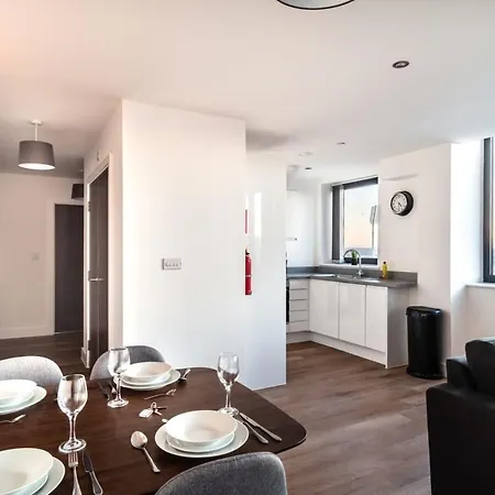 Stayzeni, Alexandra Rise Manchester 2 Bed Flat Exterior photo