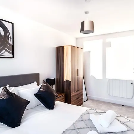 Stayzeni, Alexandra Rise Manchester 2 Bed Flat Exterior photo